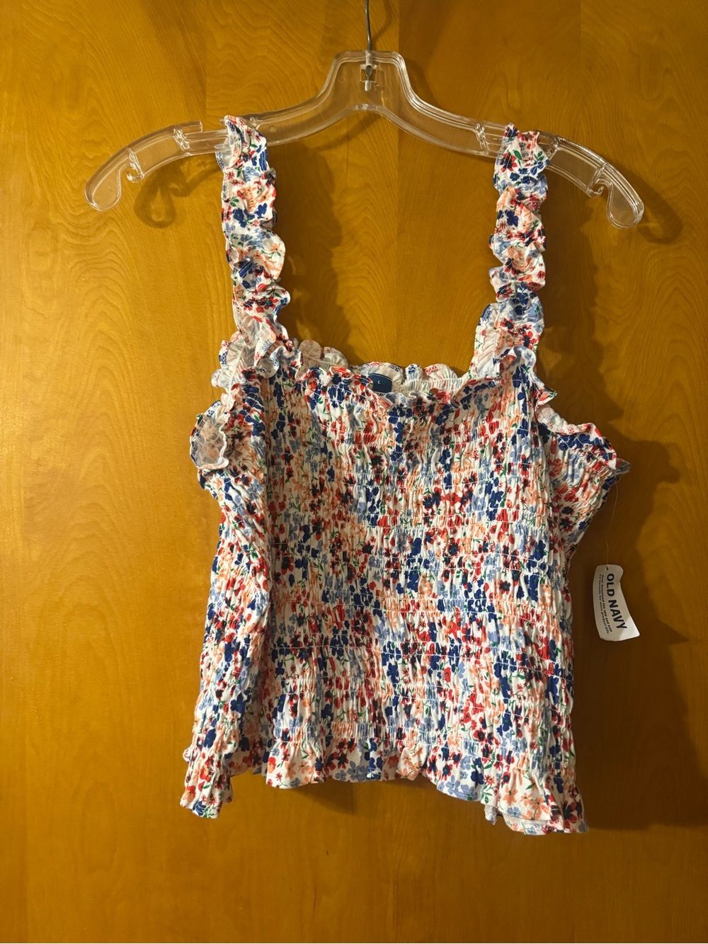 Old Navy Womans Ruffle Tank Top
